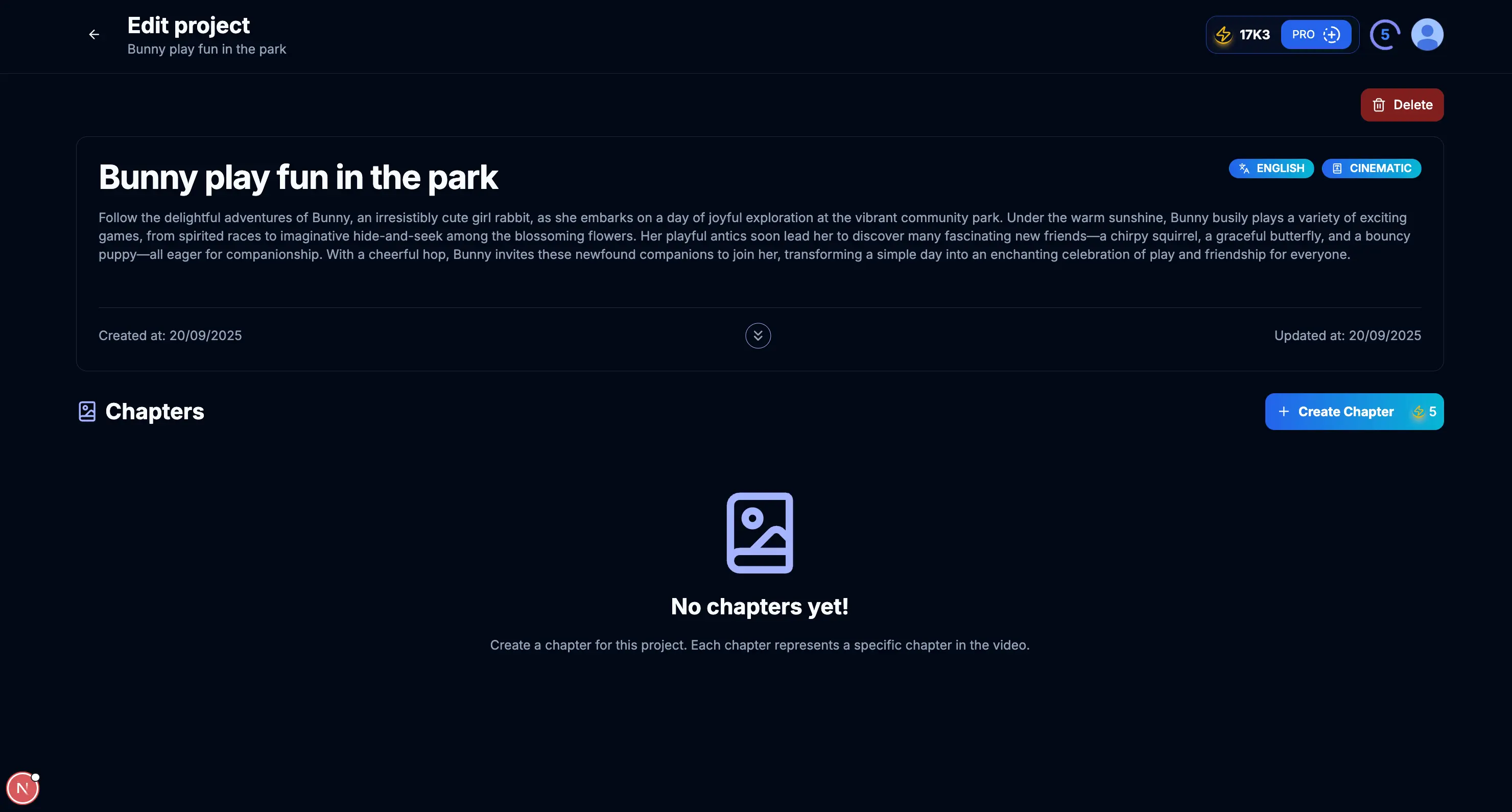 Step 1.1: Access Project Details