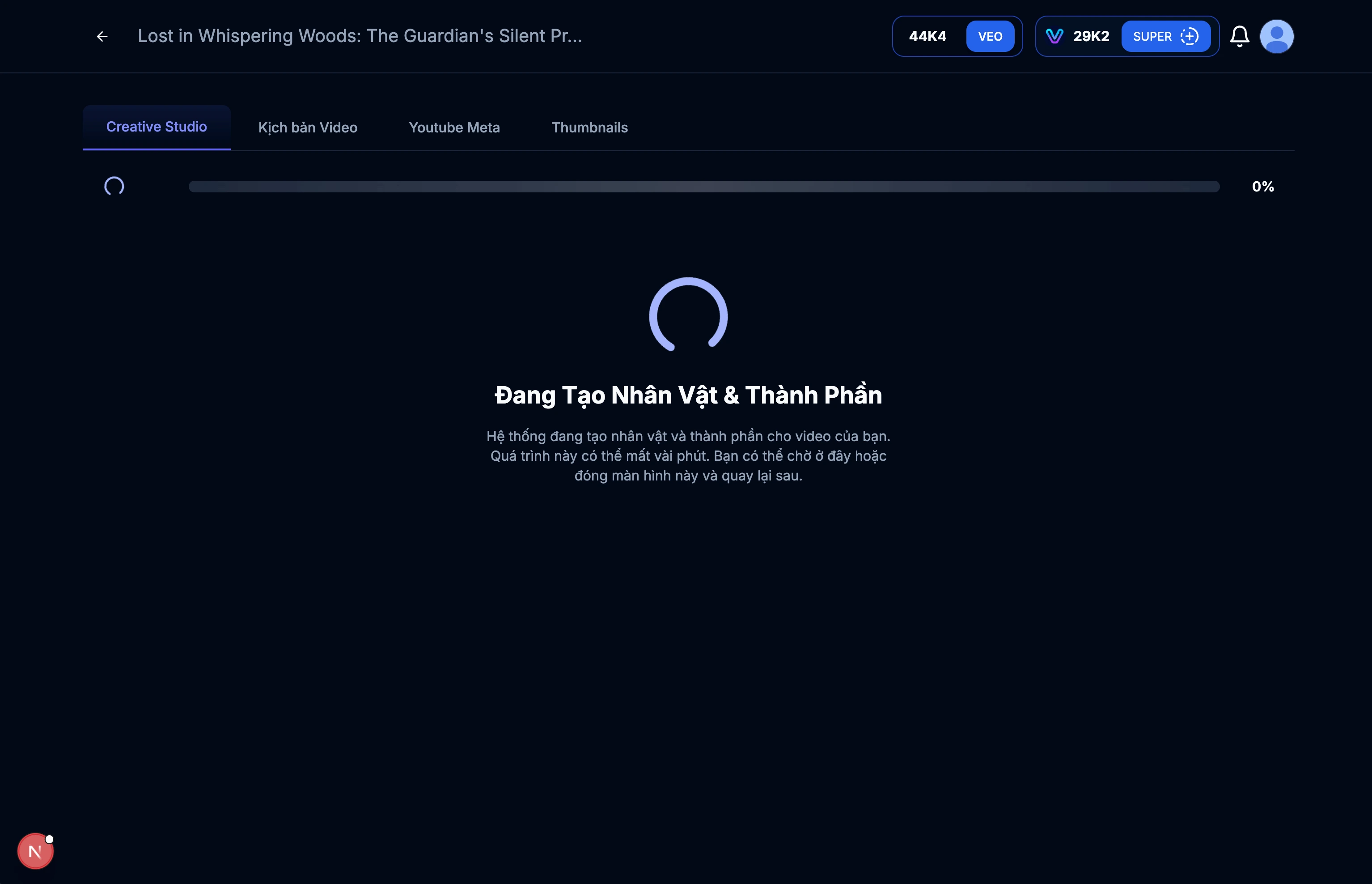 Bước 3.4: Create Video Script