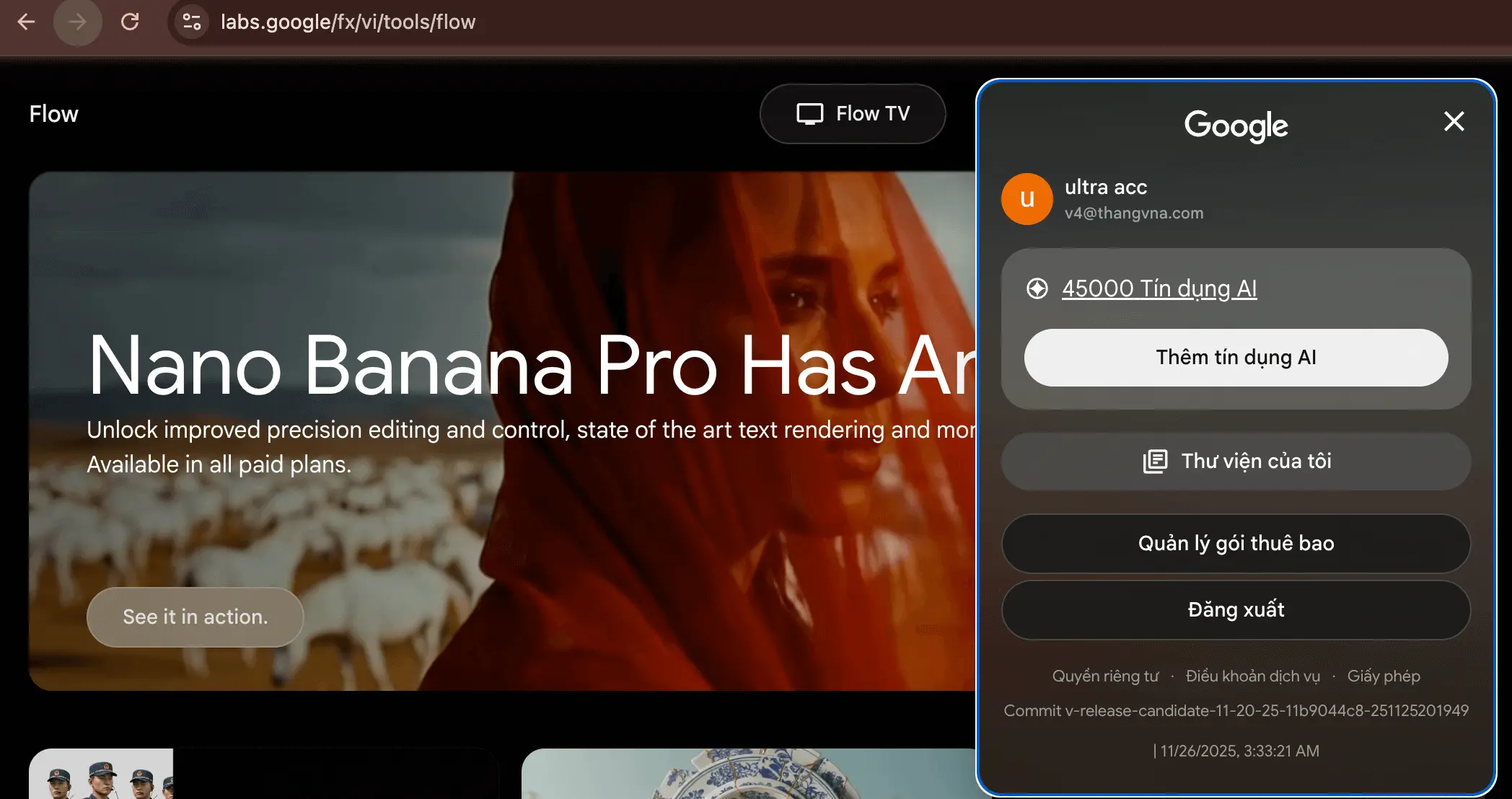 Step 1.1: Access Flow Page